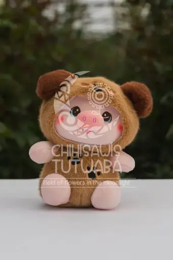 Peluche Cerdito disfraz oso