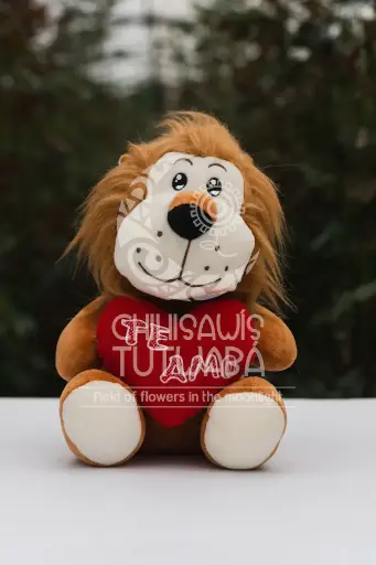 Peluche León -Te amo