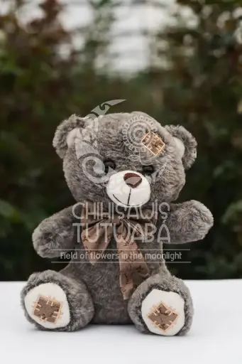 Peluche Oso Moño Café