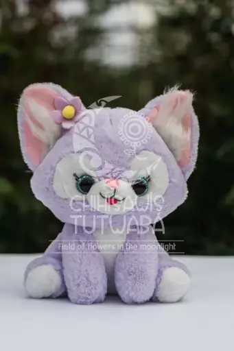 Peluche Gato Morado